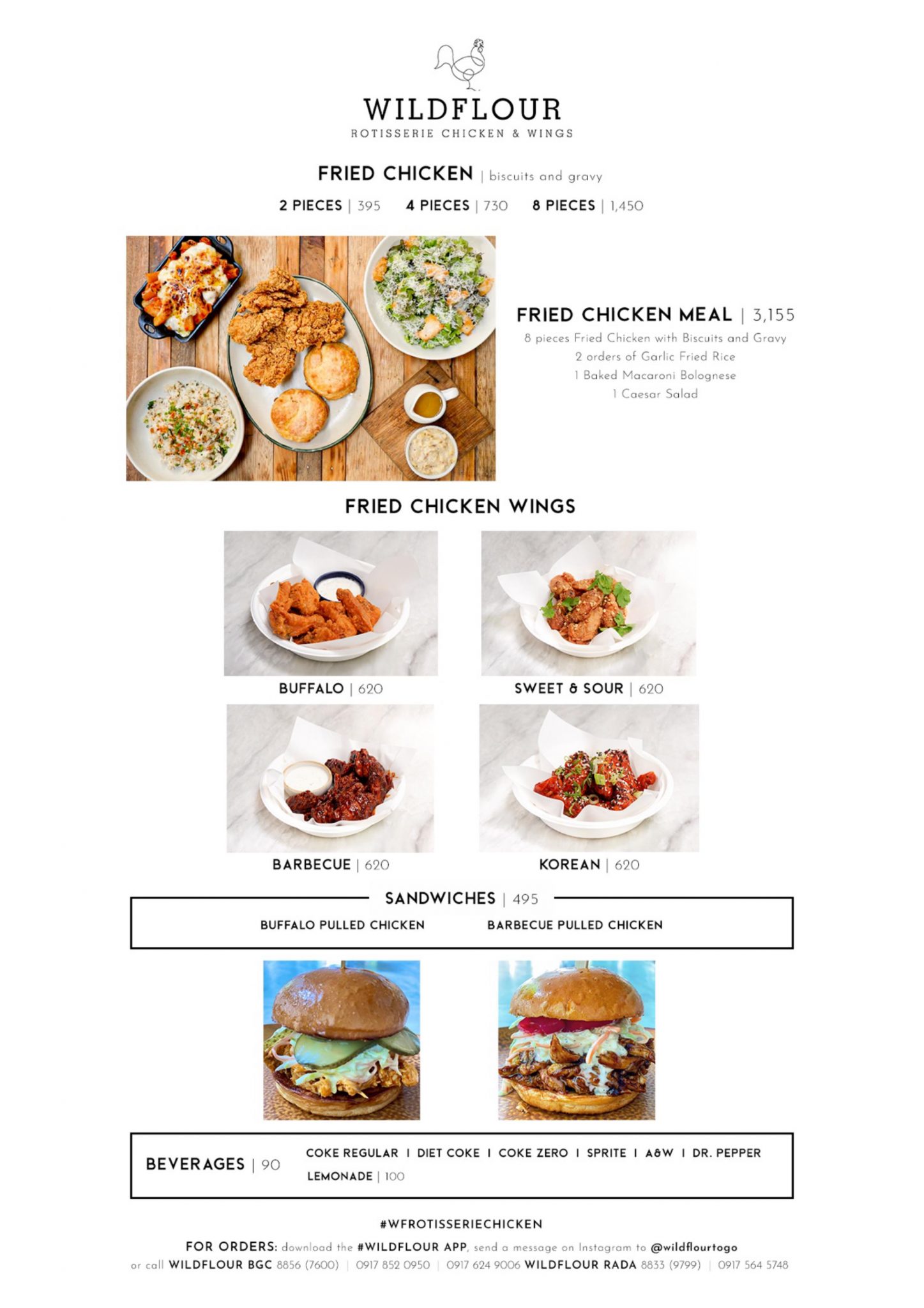 Wildflour Brands View all Menus