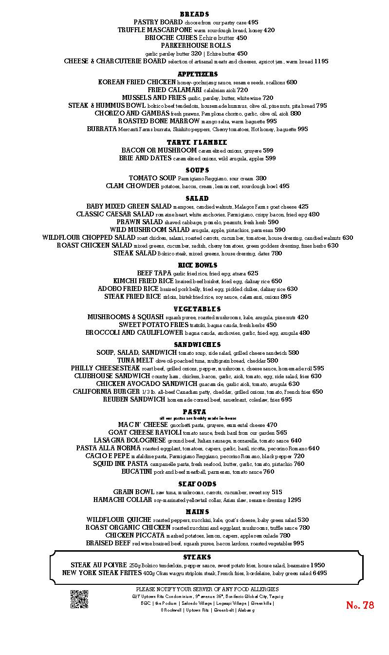 Wildflour Café + Bakery Wildflour Restaurant