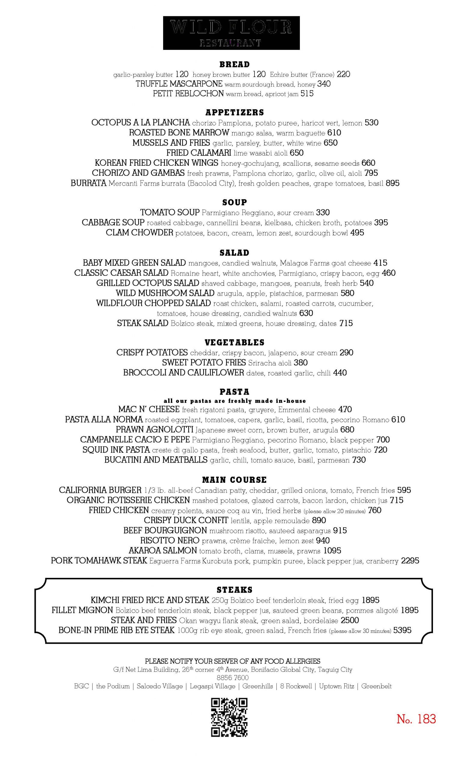 Wildflour Café + Bakery Wildflour Restaurant