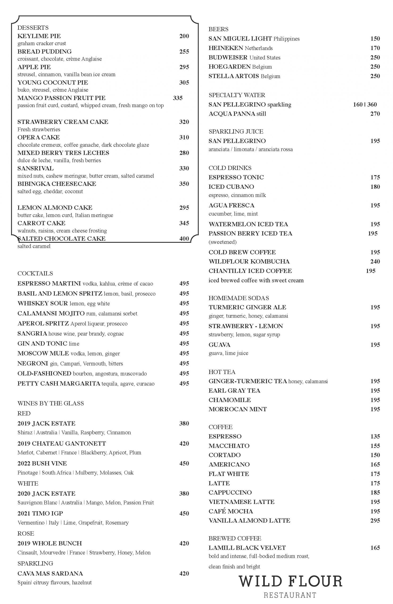 Wildflour Café + Bakery Wildflour Restaurant