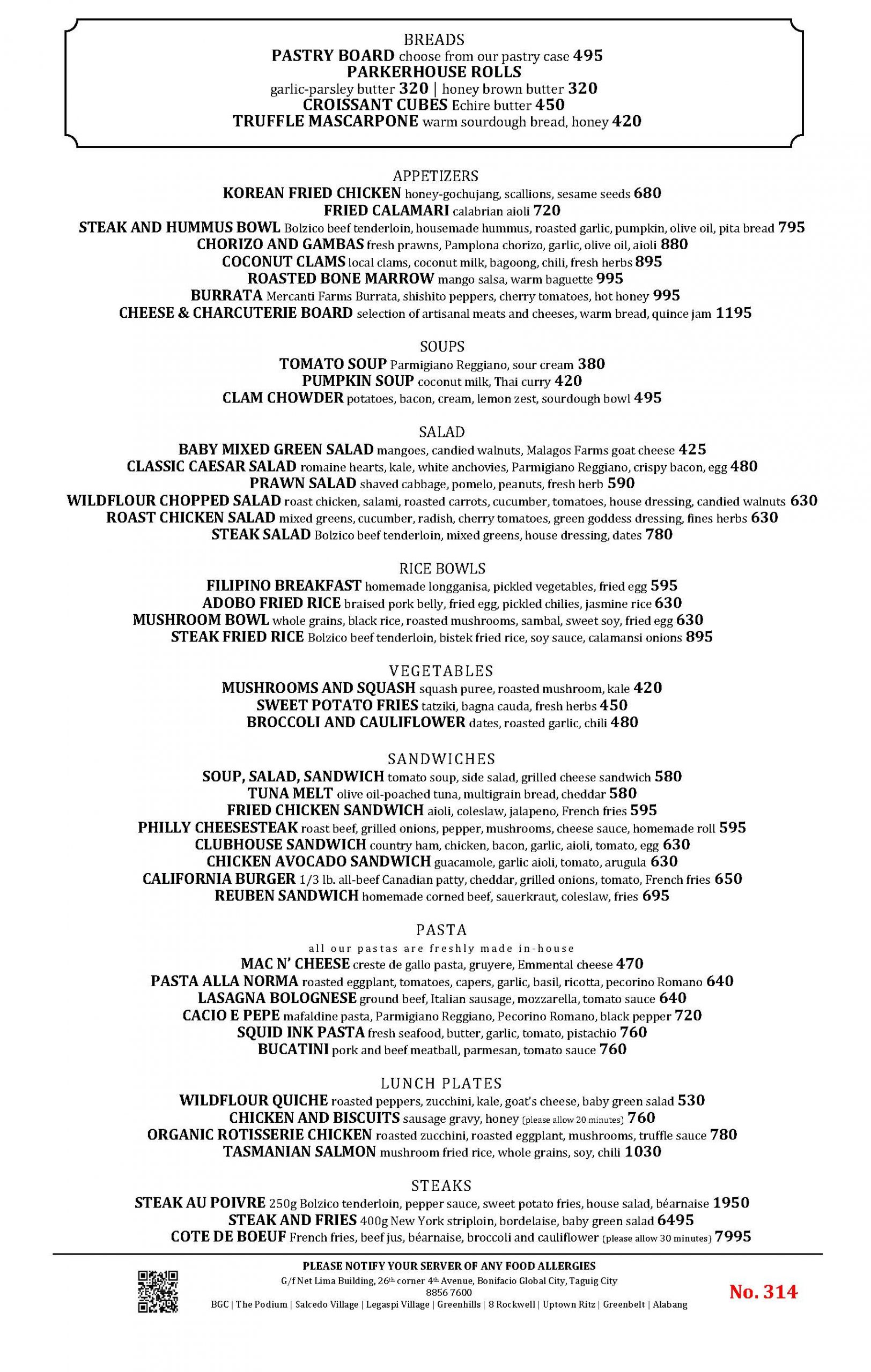 Wildflour Café + Bakery Wildflour Restaurant